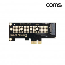 PCI Express 변환 컨버터 M.2 NVME SSD KEY M to PCI-E 1x 어댑터