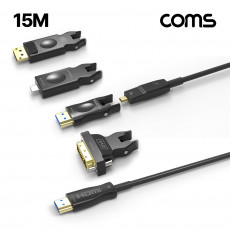 AOC 5 iN1 광 리피터 케이블 8K4K 60Hz HDMI DP DVI Type C USB 3.1 Displayport C타입 디스플레이포트 변환젠더 컨버터 15M