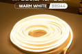 LED 슬림형 줄 띠형 보급형 DC 12V 전원 5M Warm White 조명 호스 감성 네온 인테리어 DIY LED 램프 랜턴 무드등 컬러 조명 색조명