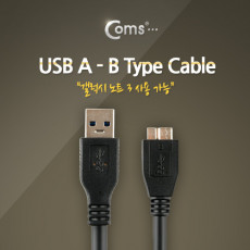 USB 3.0 Micro USB B 케이블 젠더 Black Micro B M A M 30cm