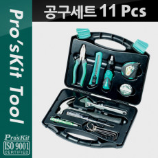 공구세트 11pcs 생활공구 공구툴 모음 휴대용 케이스 패키지 작업용 툴백 가방 수리 키트 SPO