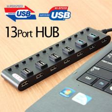 USB 허브 13포트 멀티 3.0 4Port 2.0 9Port
