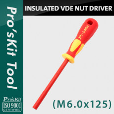 육각 너트 드라이버 6.0mm 초고압 전기작업용 뽁스 헥스 Hex 소켓