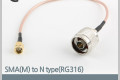 안테나 변환 케이블 SMA M to N type RG316