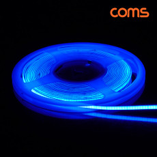 LED 줄조명 슬림형 DC 12V 초고휘도 슬림형 LED바 5M Blue 파랑 너비 5mm